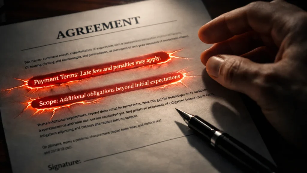 common-mistakes-that-make-agreement-documents-weak