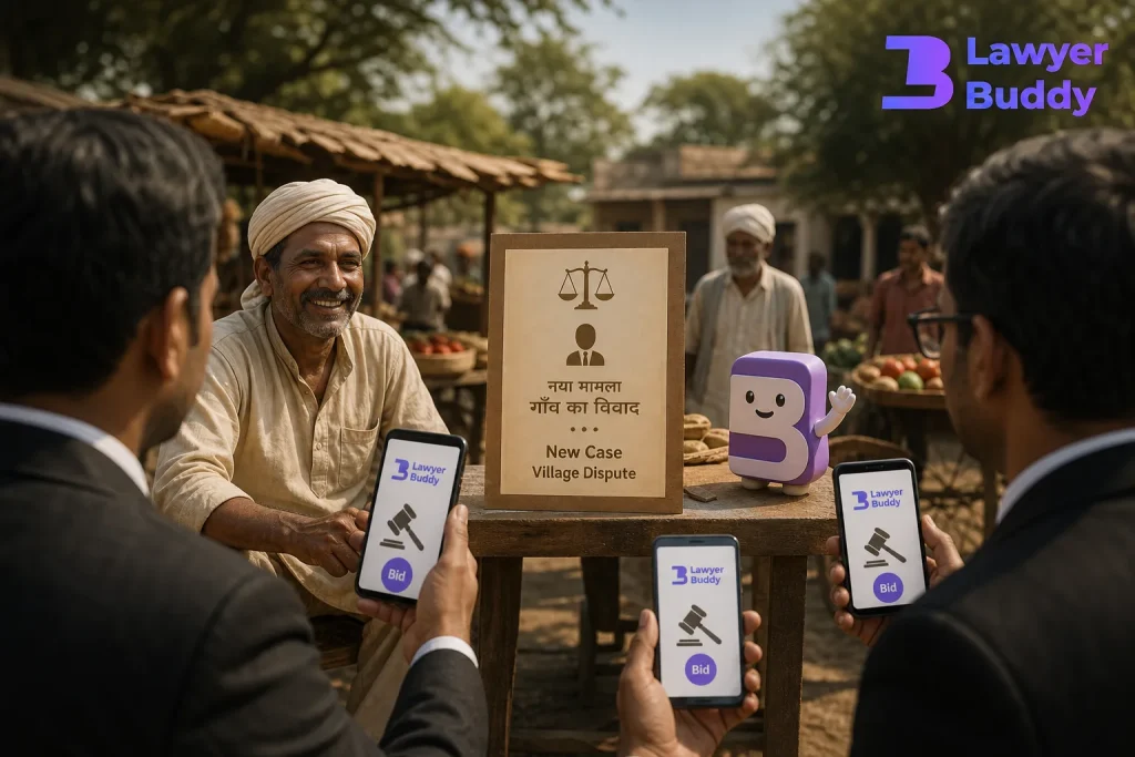 Find-Lawyer-Through-Bidding-in-Rural-India