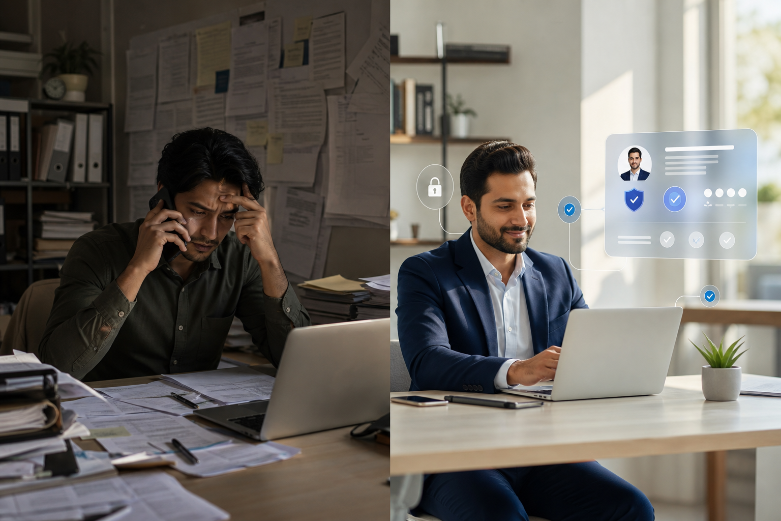 how SMEs verify lawyers today vs with platform checks