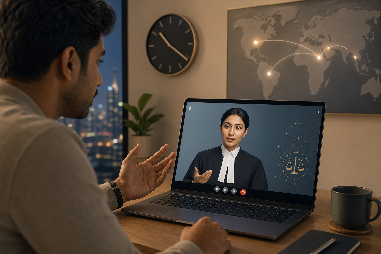 best ai legal advice for NRIs. Hindi and Tamil support