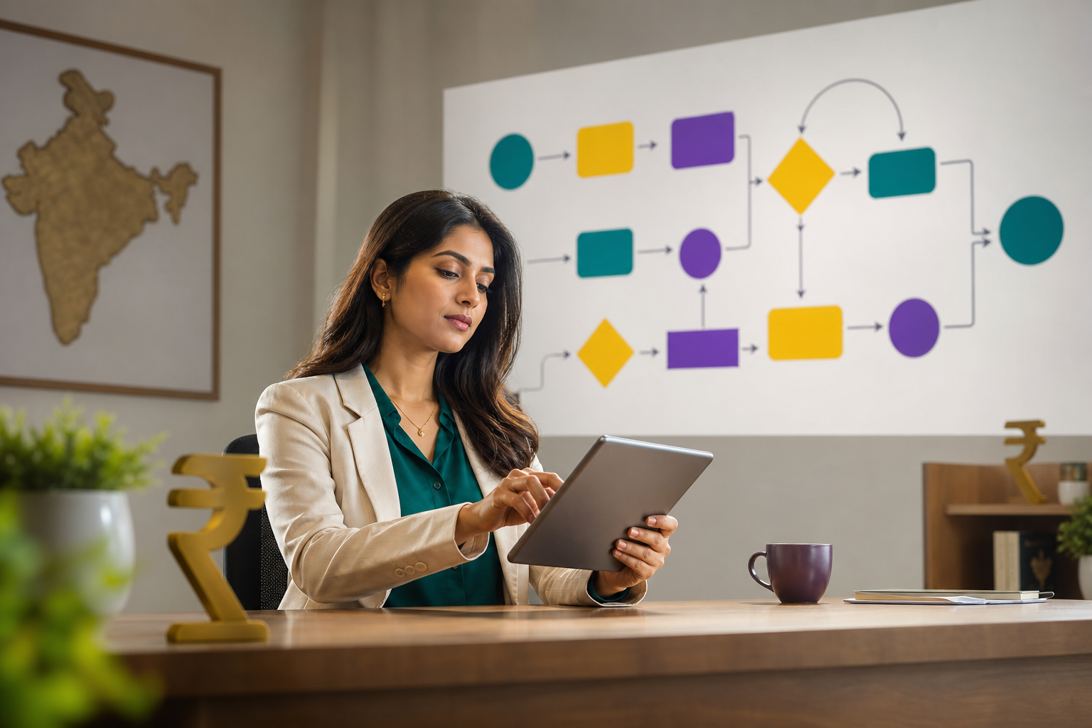 lawyer bidding on case mandates process flow diagram