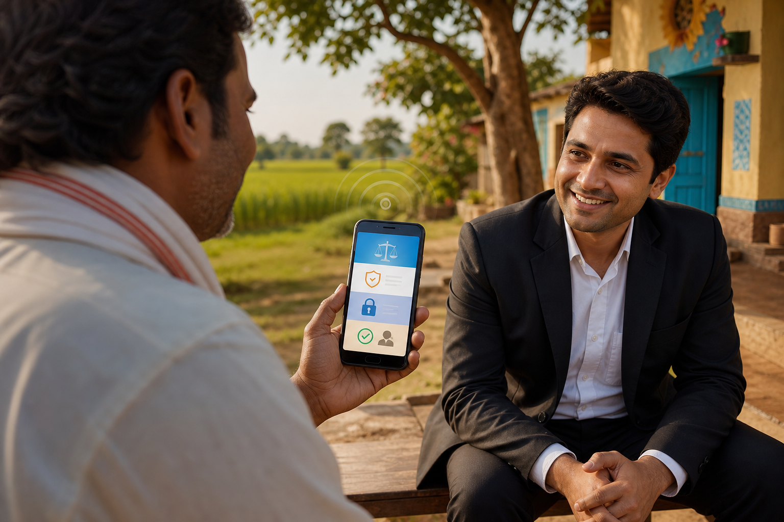 secure lawyer-client case workspace explained for rural India