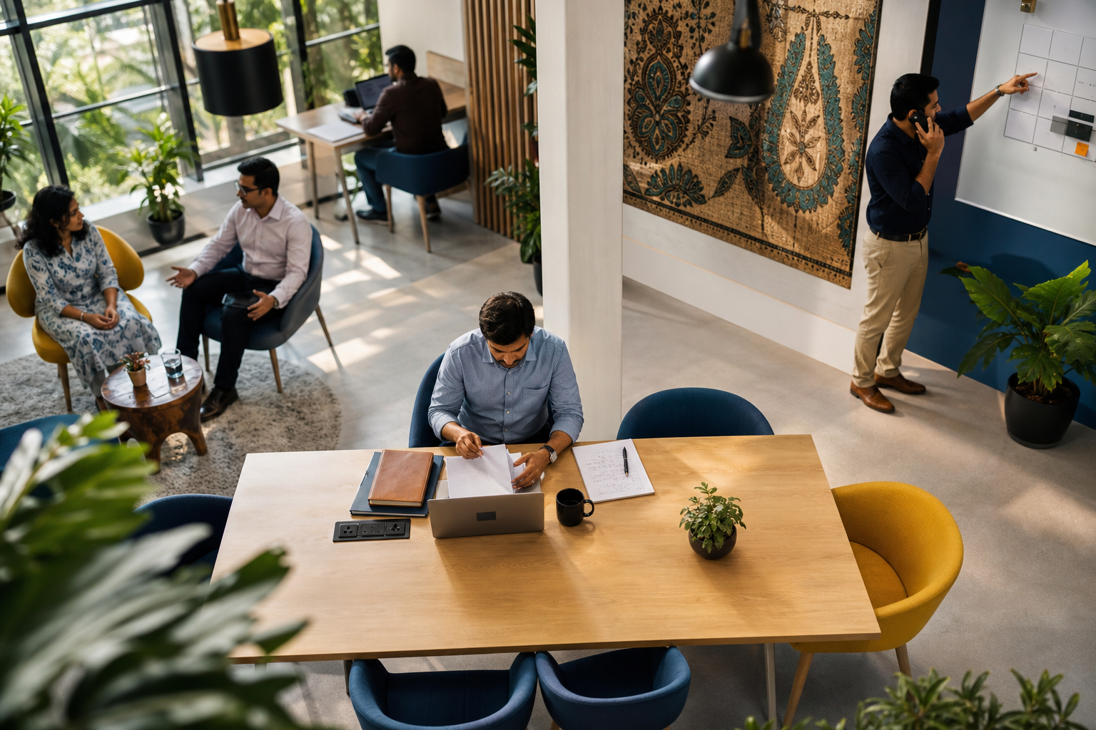 step-by-step escrow-protected lawyer hiring workflow for NRIs