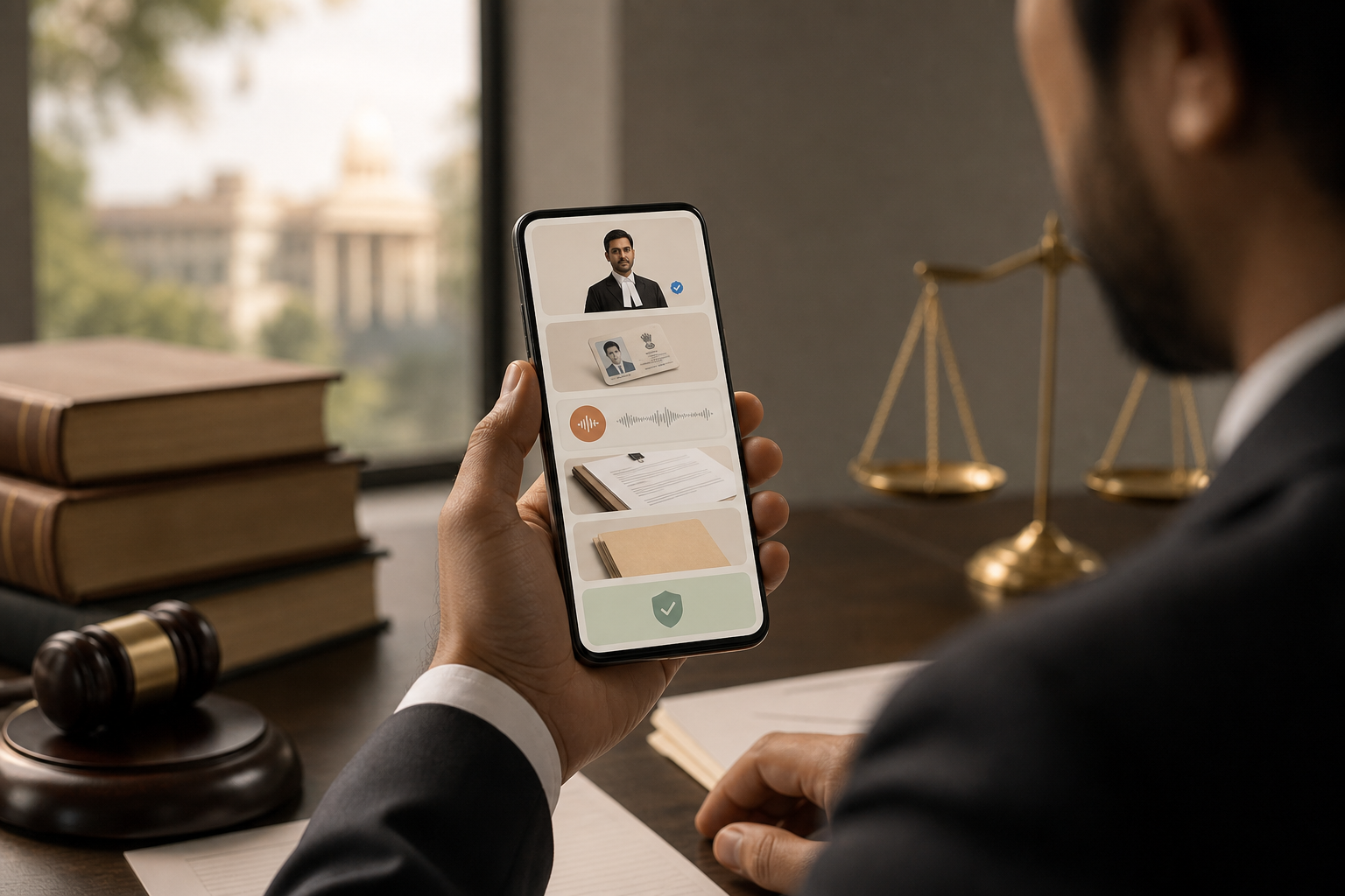 Onboarding flow for advocates