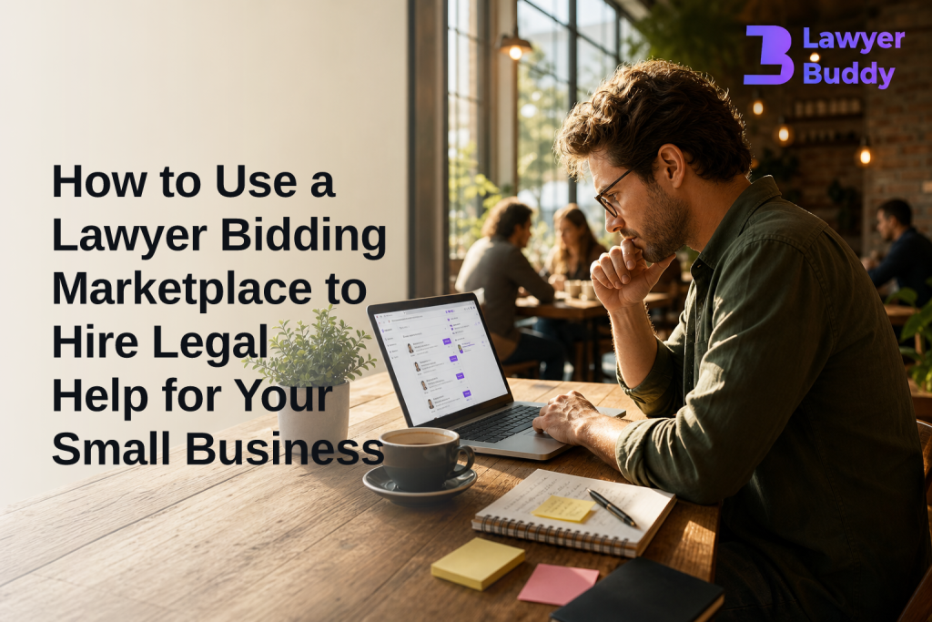 How to Use a Lawyer Bidding Marketplace to Hire Legal Help for Your Small Business