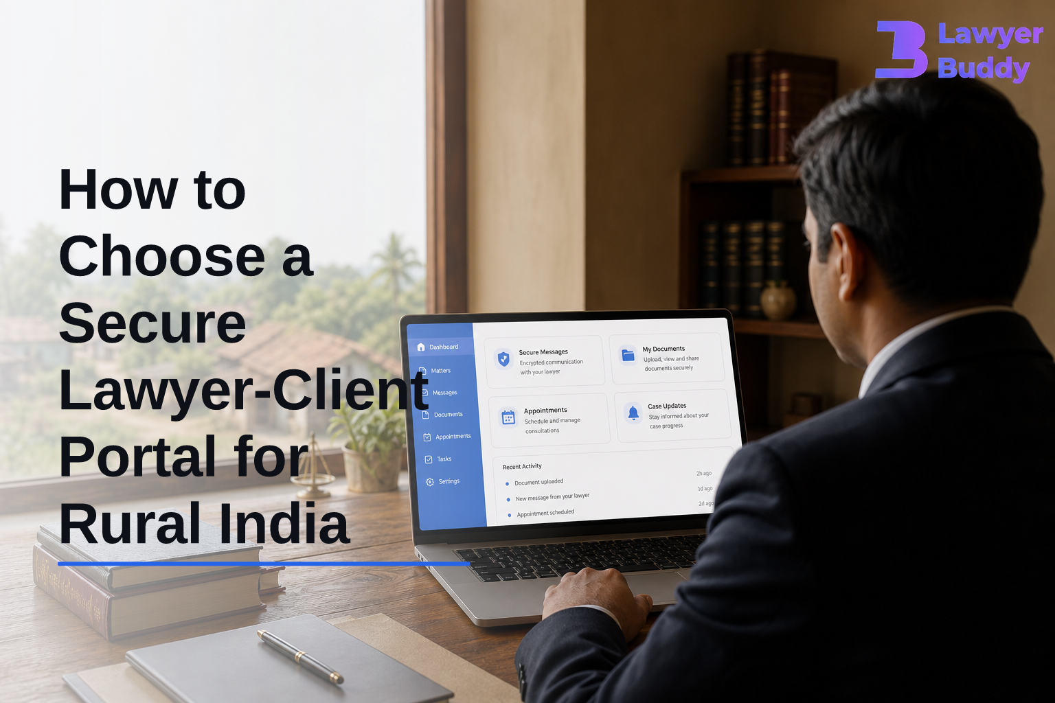 How to Choose a Secure Lawyer-Client Portal for Rural India