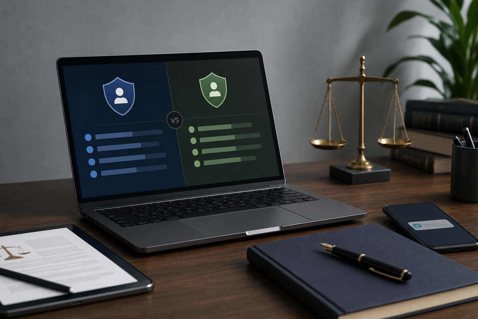 best escrow-protected lawyer hiring comparison chart
