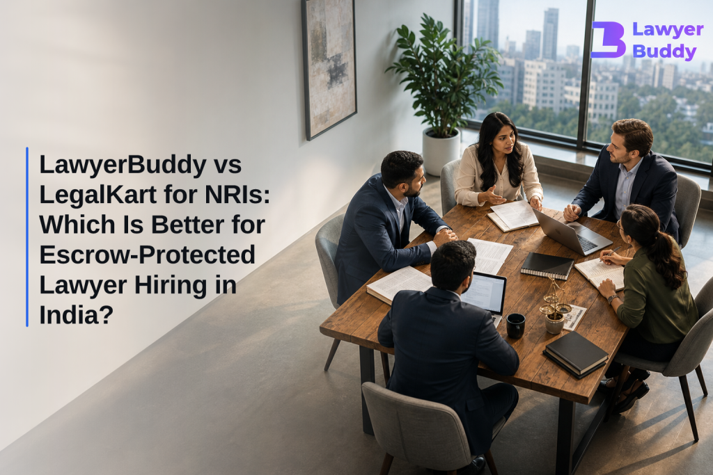 LawyerBuddy vs LegalKart for NRIs: Which Is Better for Escrow-Protected Lawyer Hiring in India?